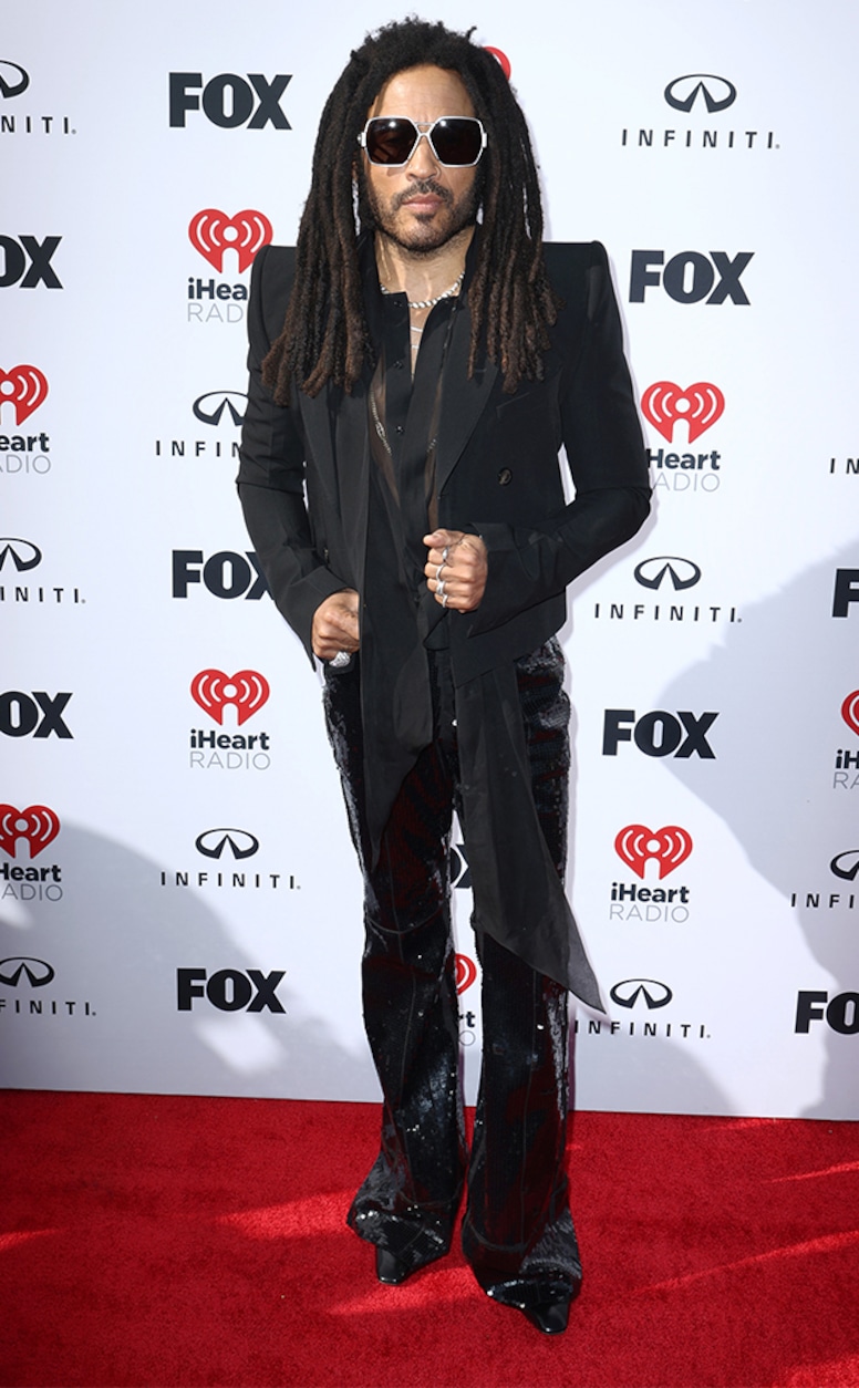 Lenny Kravitz, 2023 iHeartRadio Music Awards, widget