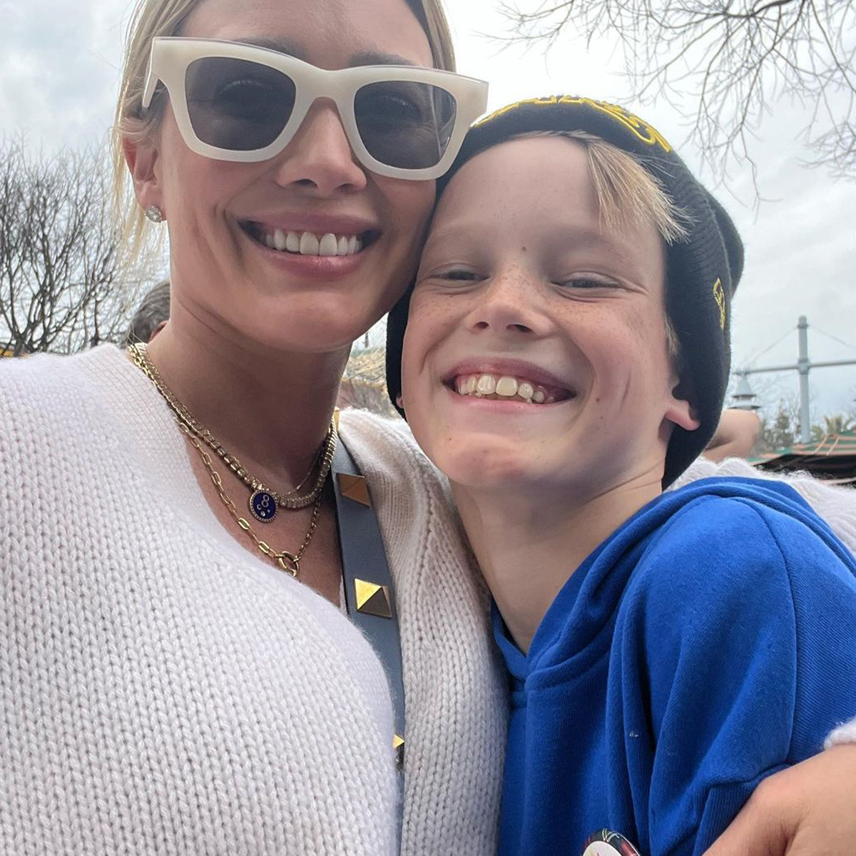 Hilary Duff’s Son Luca Comrie Is All Grown Up in Rare London Outing