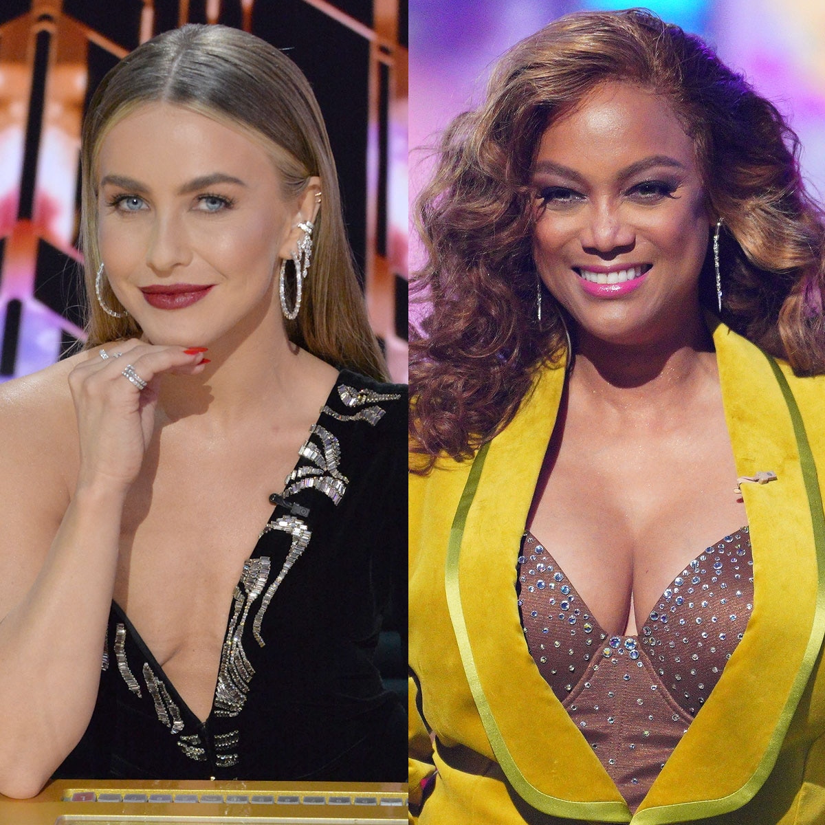 Tyra Banks, Julianne Hough, Dancing with the Stars