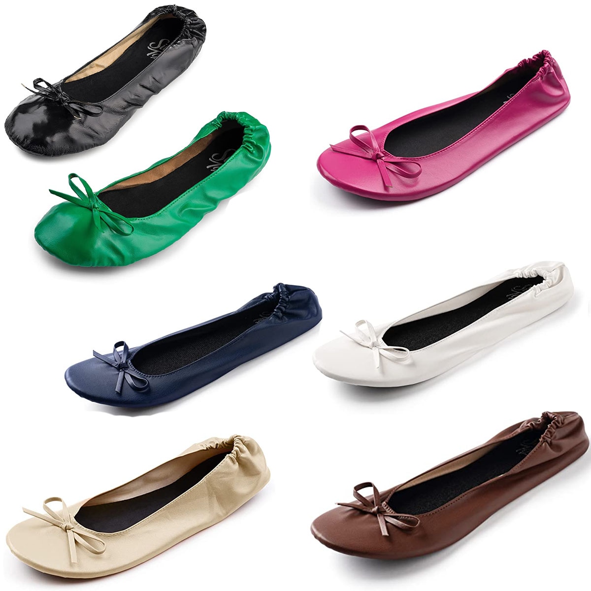 foldable ballet flats