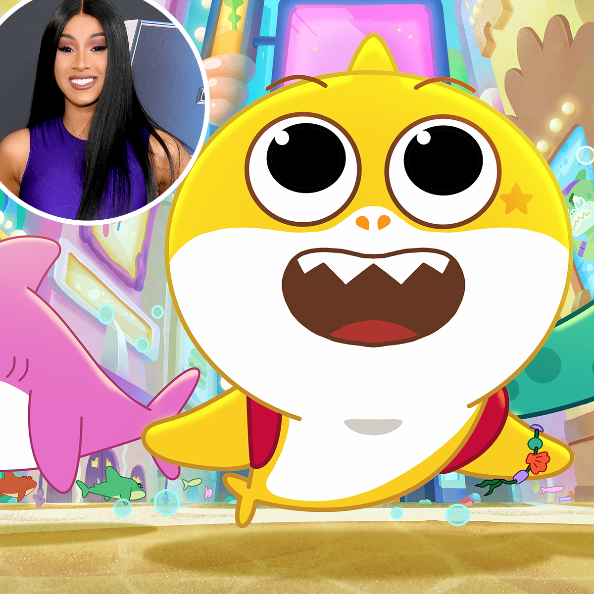 CARDI B AND FAMILY SLATED TO STAR IN 'BABY SHARK'S BIG MOVIE