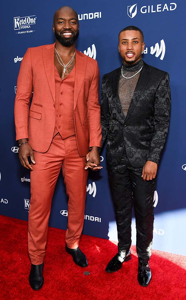 Elliott Cooper and Greg Mathis Jr., 2023 GLAAD Media Awards