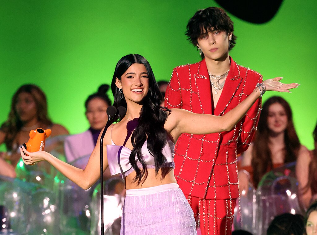 Charli D'Amelio Offers Behind-the-Scenes Look at Kids' Choice Awards