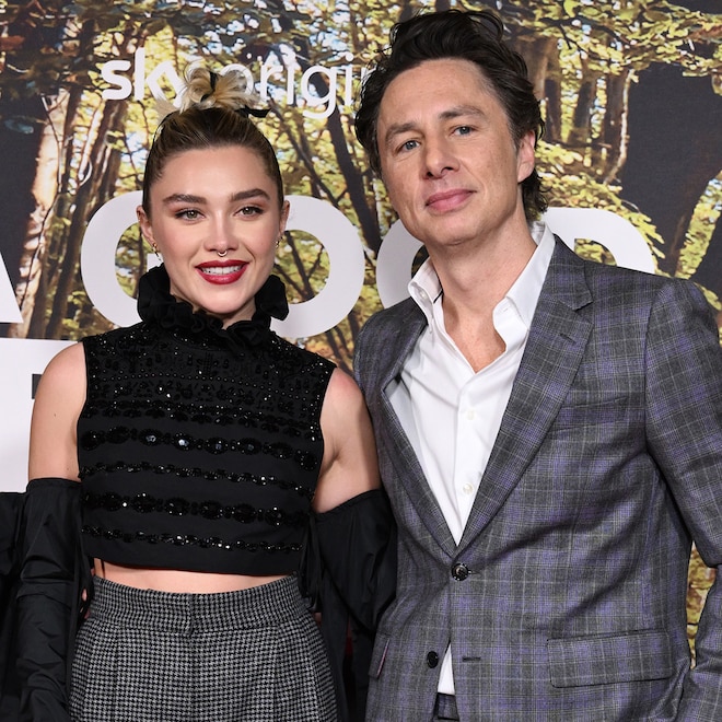 Florence Pugh and Zach Braff, A Good Person Premiere