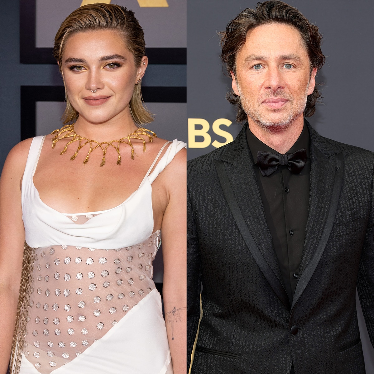 Florence Pugh Reunites With Ex Zach Braff at Their Movie Premiere