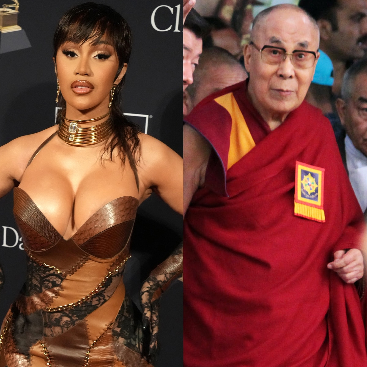 Cardi B, Dalai Lama