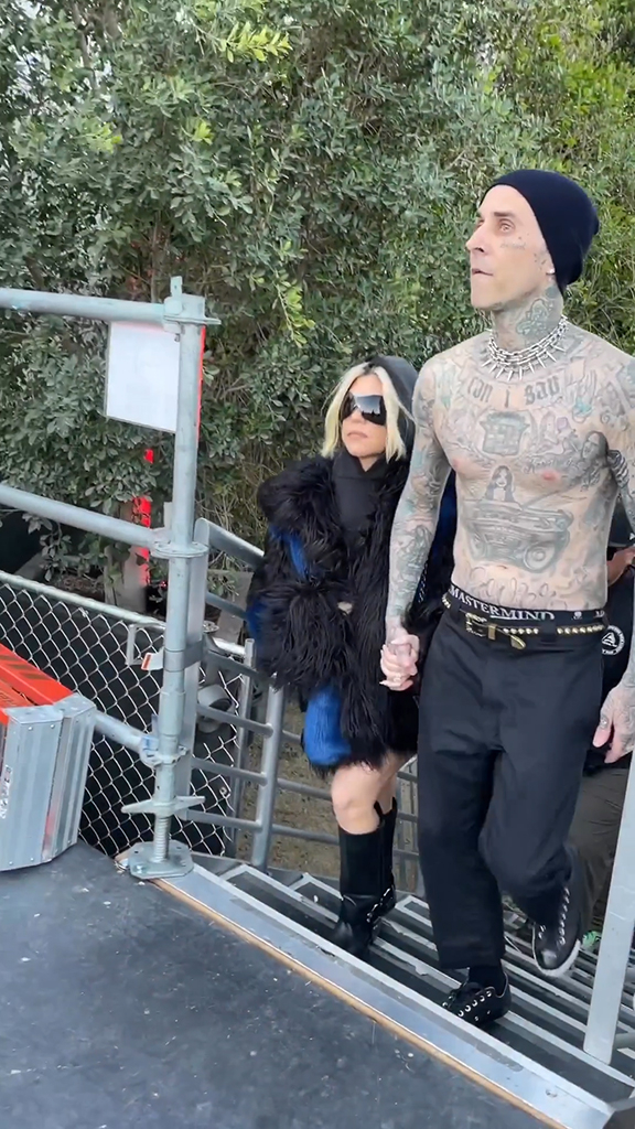 Kourtney Kardashian, Travis Barker, Coachella 2023, Instagram