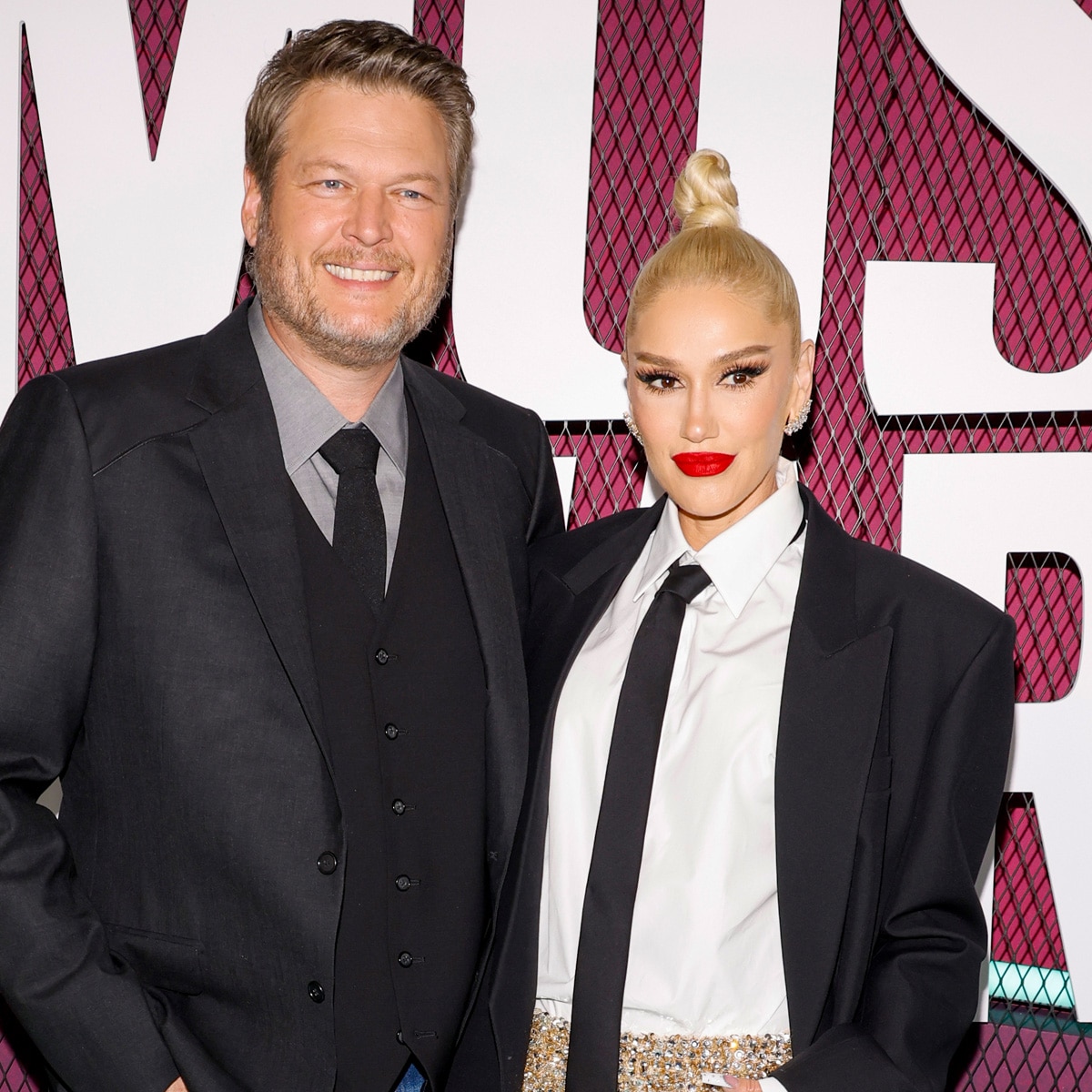 Blake Shelton, Gwen Stefani, 2023 CMT Music Awards, Red Carpet Fashion