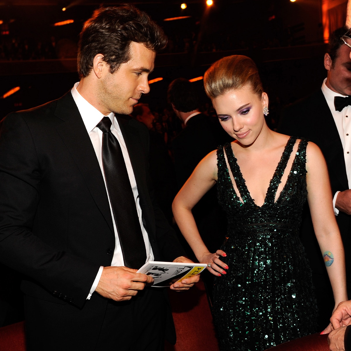 Scarlett Johansson, Ryan Reynolds, Colin Jost, Blake Lively