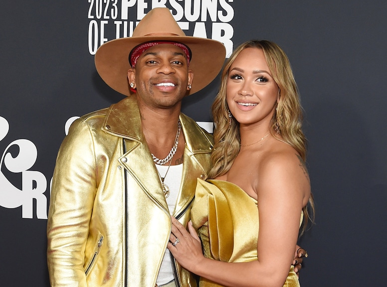 Jimmie Allen, Alexis Gale, 2023 MusiCares Persons Of The Year Gala