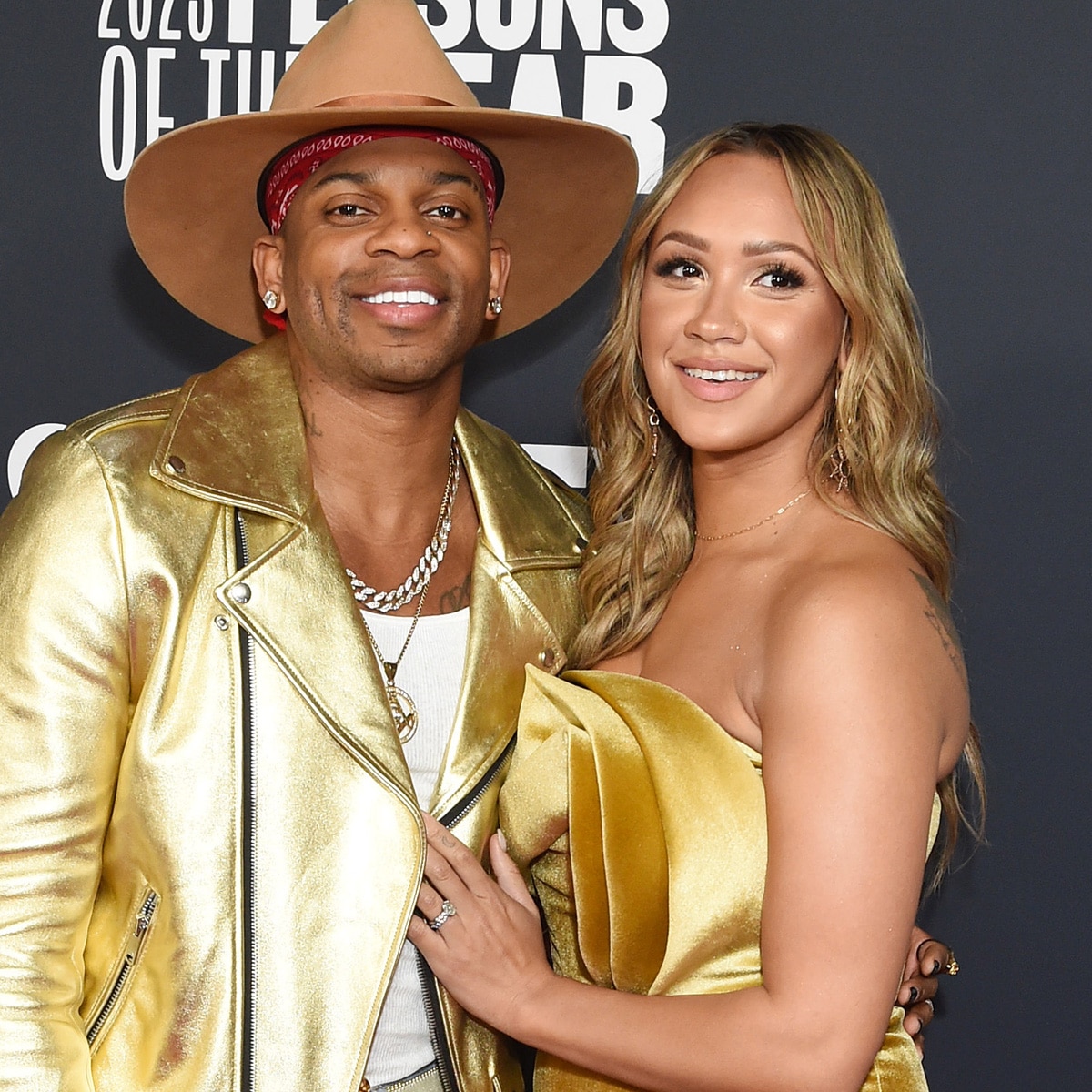 Jimmie Allen, Alexis Gale, 2023 MusiCares Persons Of The Year Gala