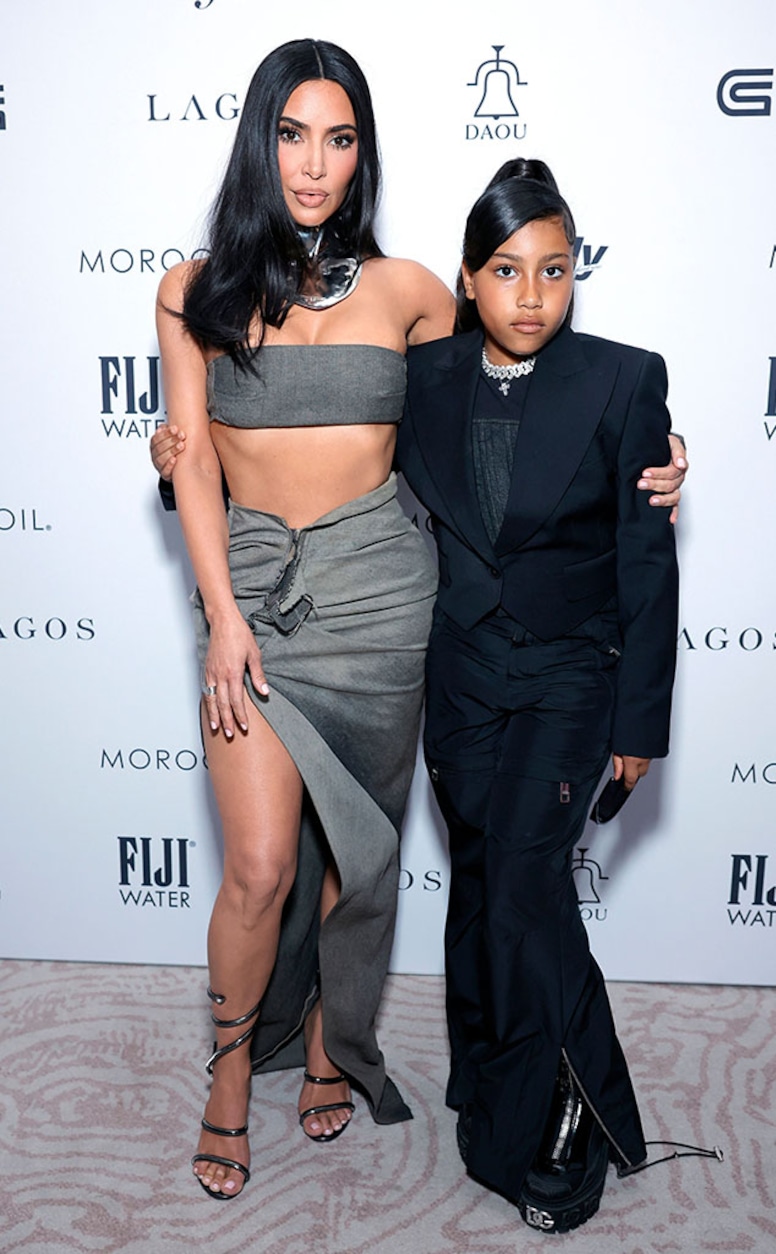 Kim Kardashian, North West, The Daily Front Row, Fashion Los Angeles Awards