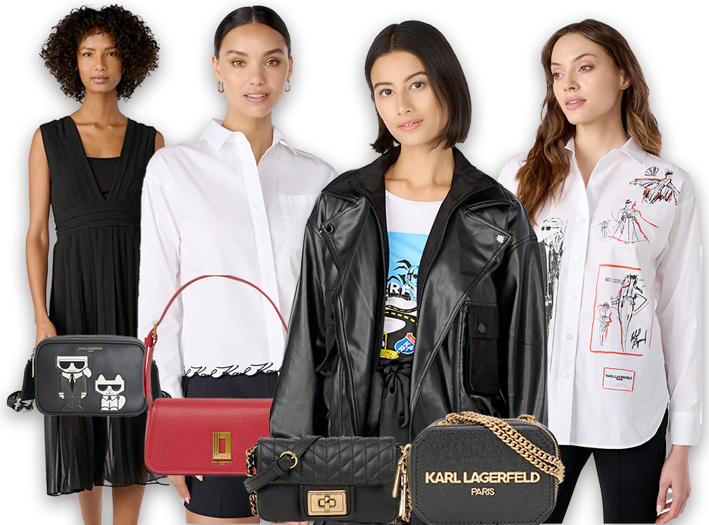 KARL LAGERFELD PARIS Maybelle Vegan Leather Karl & Choupette Logo Crossbody  Bag