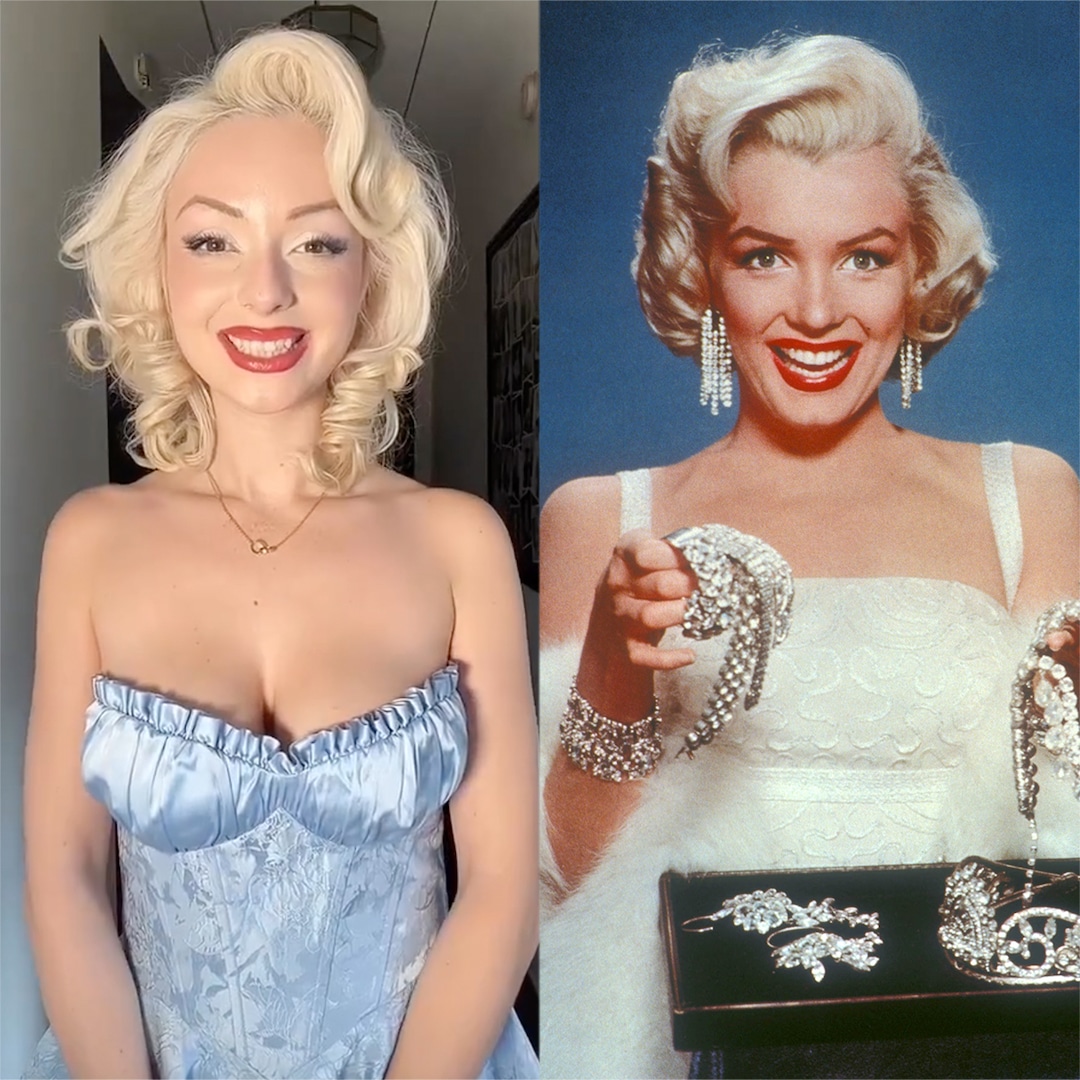 Marilyn Monroe Lookalike Jasmine Chiswell Addresses Surgical treatment Claims thumbnail