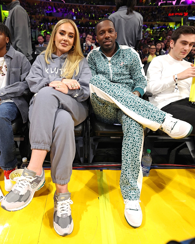 Adele, Rich Paul, 2023 NBA Playoffs