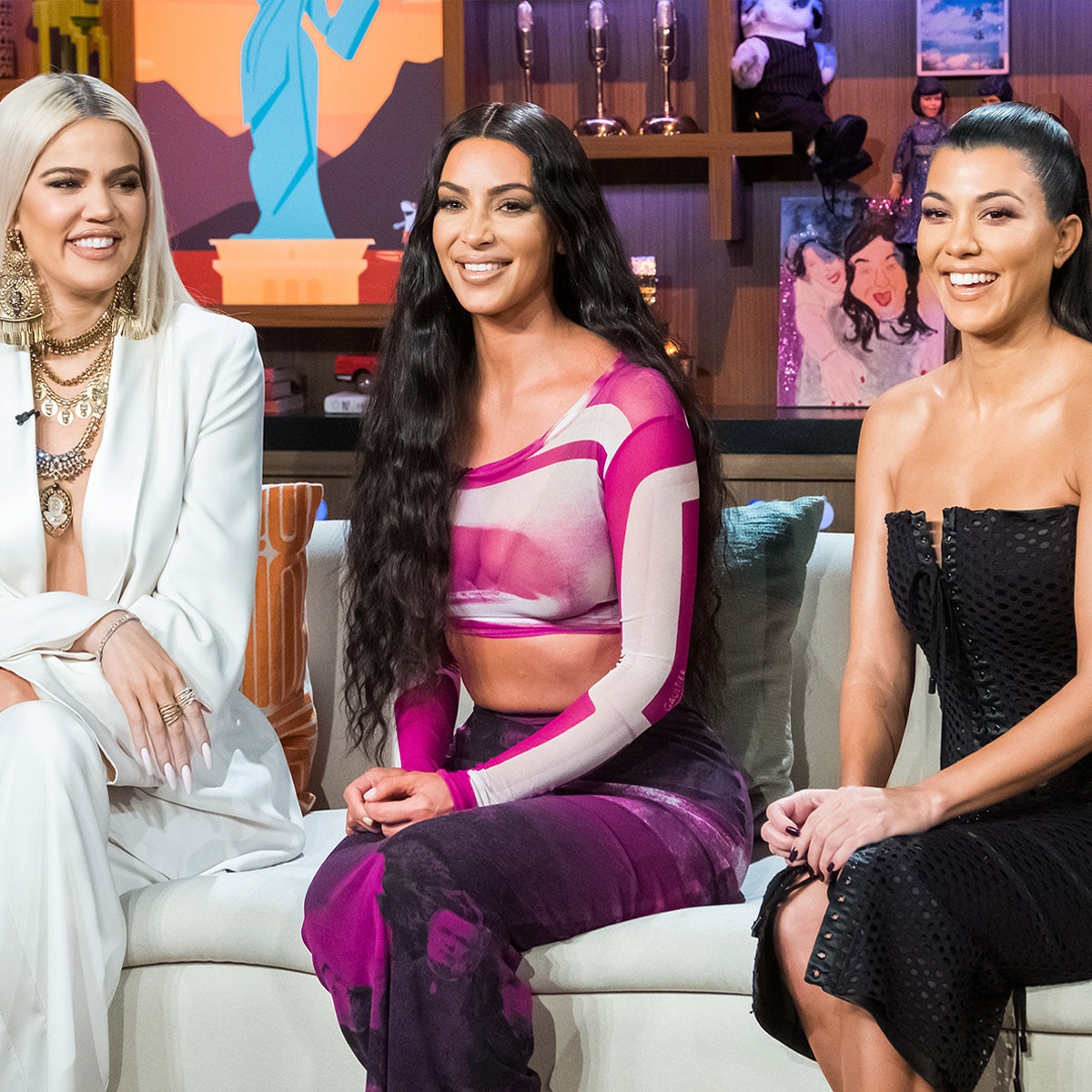 Khloe Kardashian, Kim Kardashian, Kourtney Kardashian