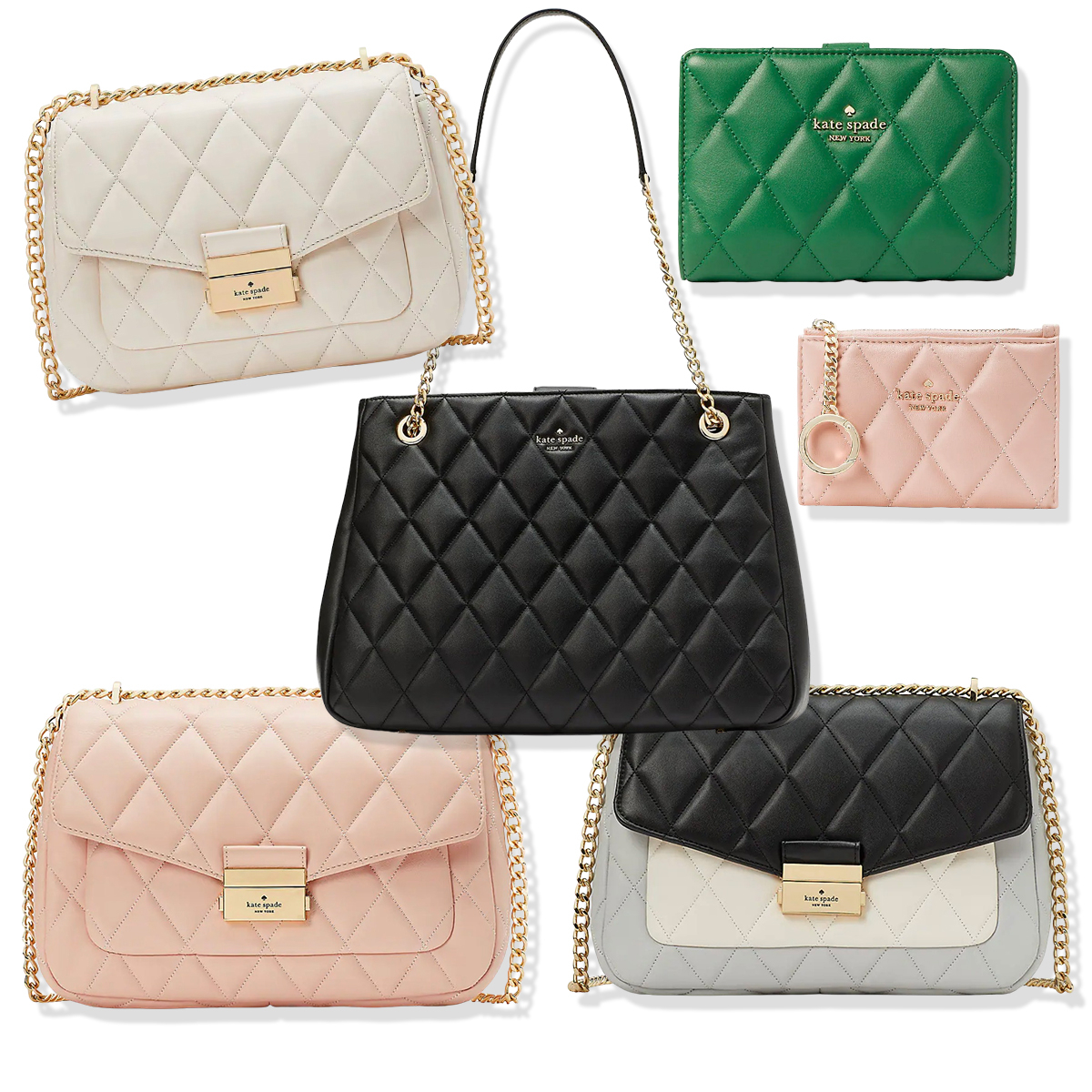 kate spade new york Ivory Handbags, Purses & Wallets