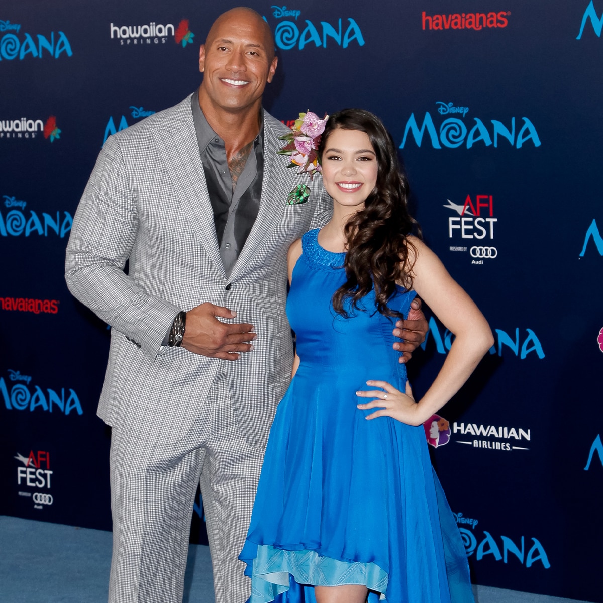 Dwayne Johnson, Auli’i Cravalho