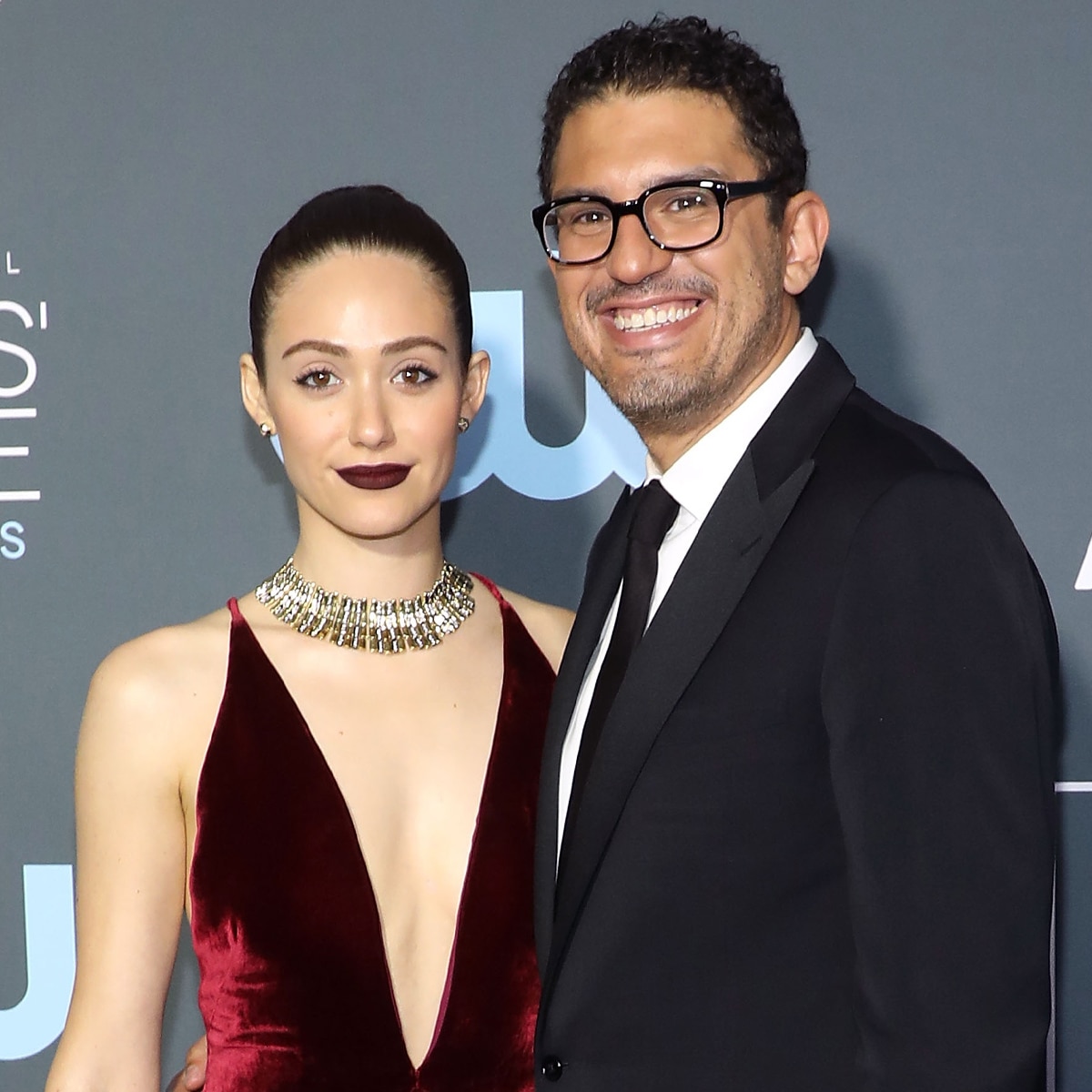 Emmy Rossum and Sam Esmail