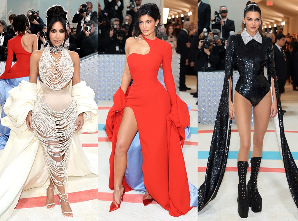 See Every Kardashian-Jenner Star At The Met Gala 2023 - E! Online