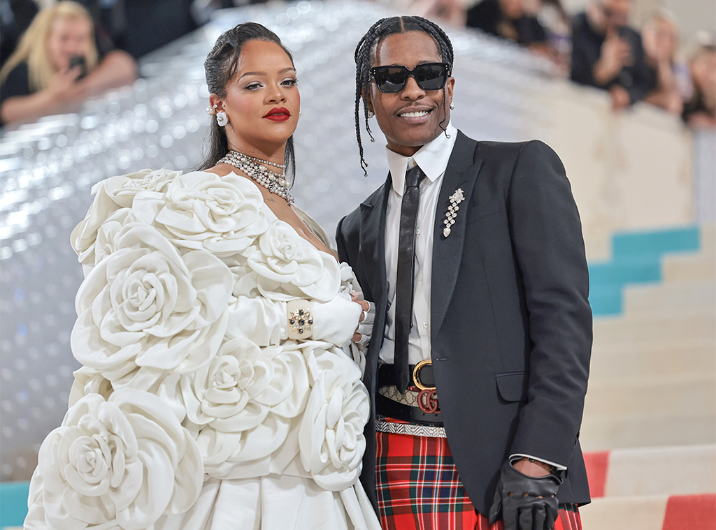 A$AP Rocky, Rihanna, 2023 Met Gala, Arrivals, Couples