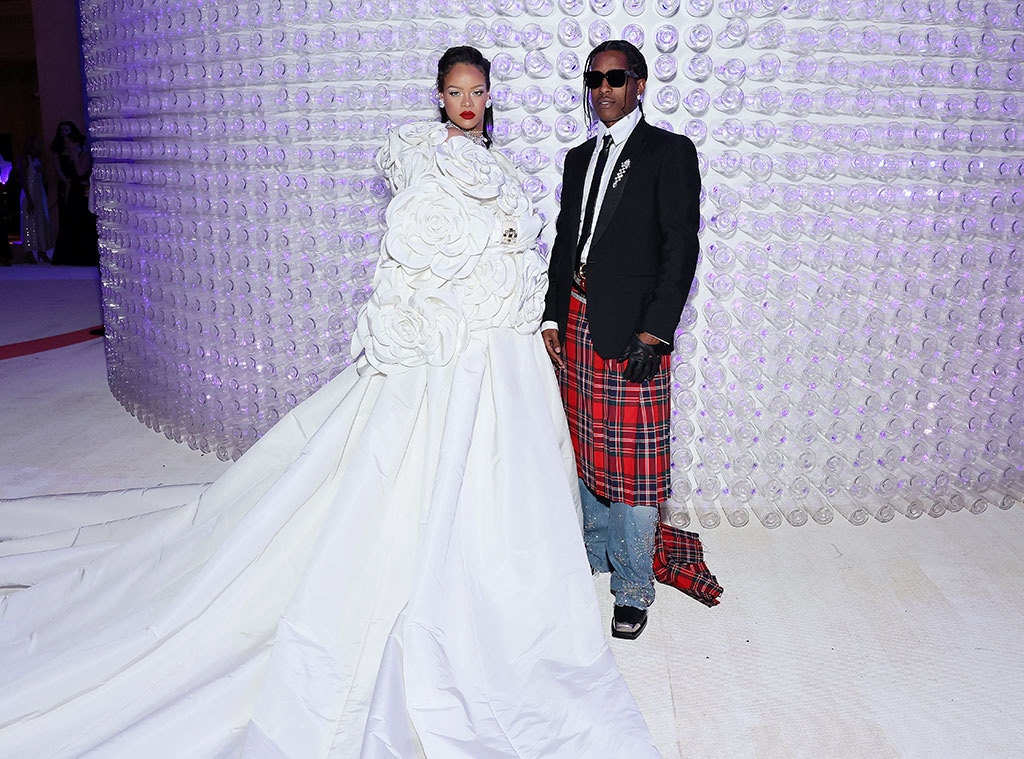 A$AP Rocky, Rihanna, 2023 Met Gala, Arrivals, Couples