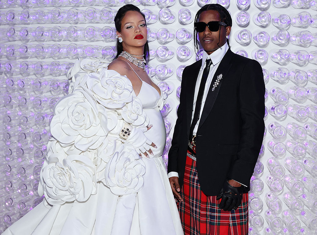 Photos from Rihanna and A$AP Rocky at Met Gala 2023