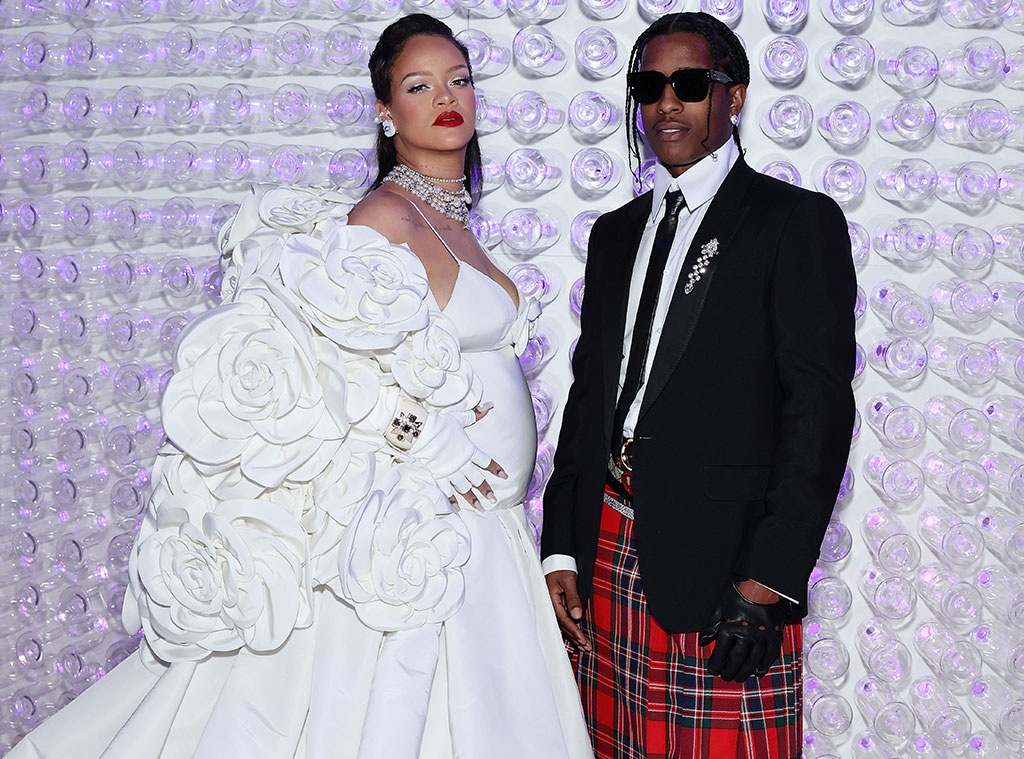 A$AP Rocky, Rihanna, 2023 Met Gala, Arrivals, Couples