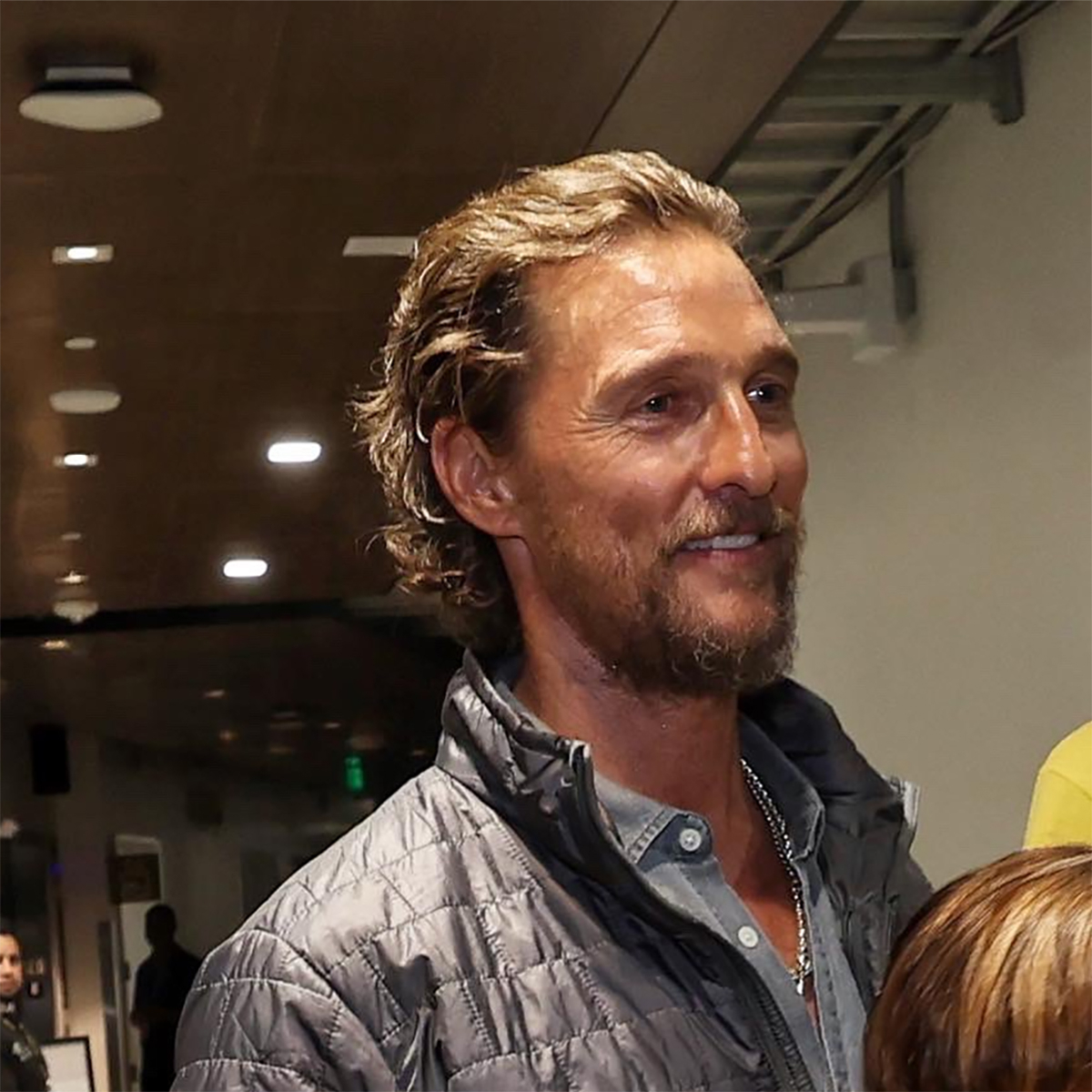 Matthew McConaughey’s Son Livingston Meets NBA Star Draymond Green