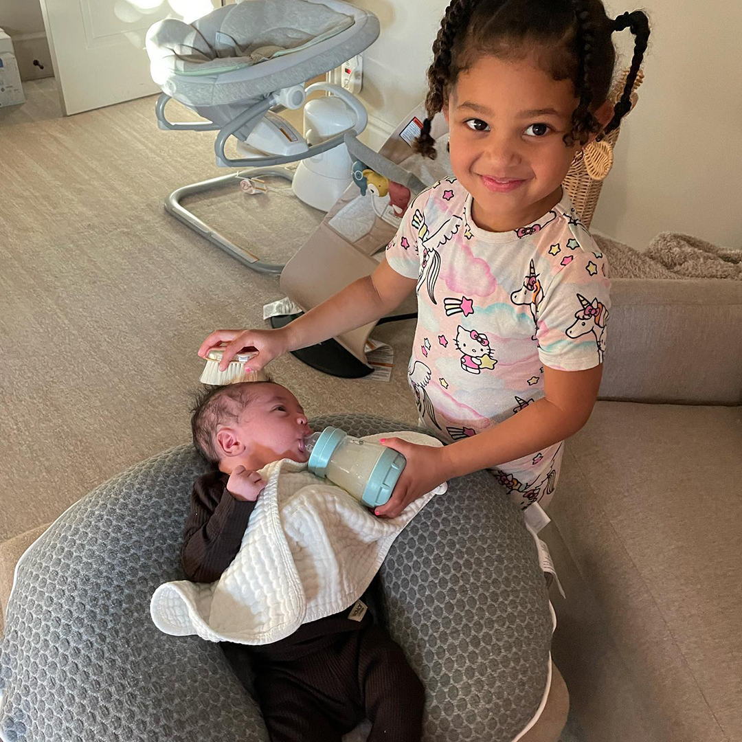 Kylie Jenner Shares Never-Before-Seen Photos of Kids Stormi and Aire on ...