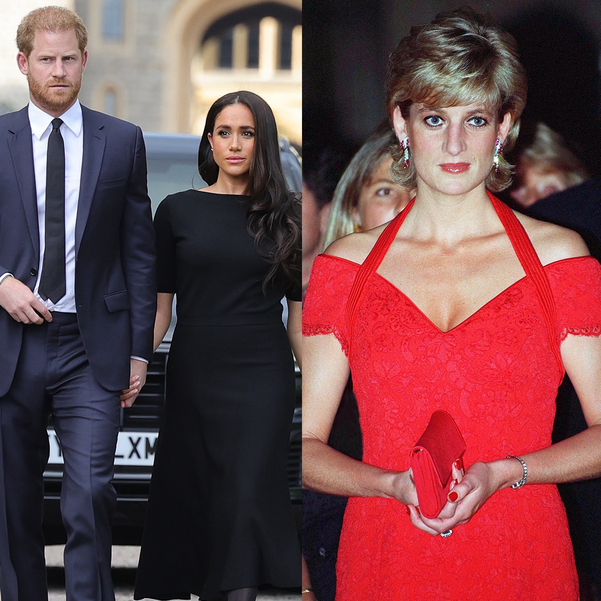 Prince Harry, Meghan Markle, Princess Diana