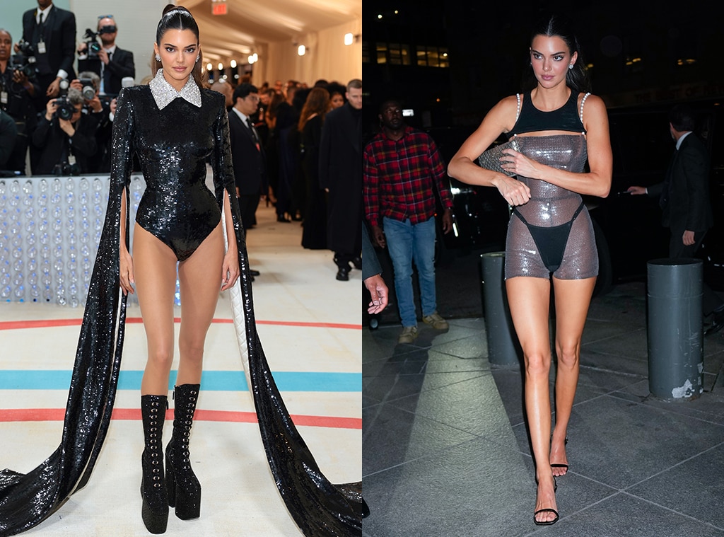 Kendall jenner met shop gala after party dress