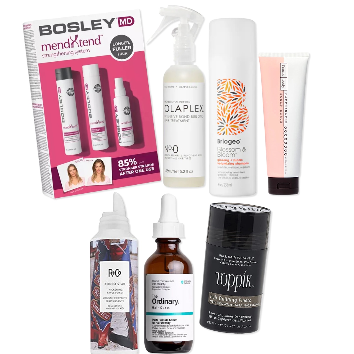 Ecomm: Products to Help Regrow & Treat Thinning Hair