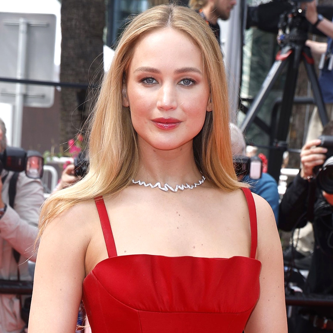 Jennifer Lawrence Showcases a Red Hot Look at 2023 Cannes