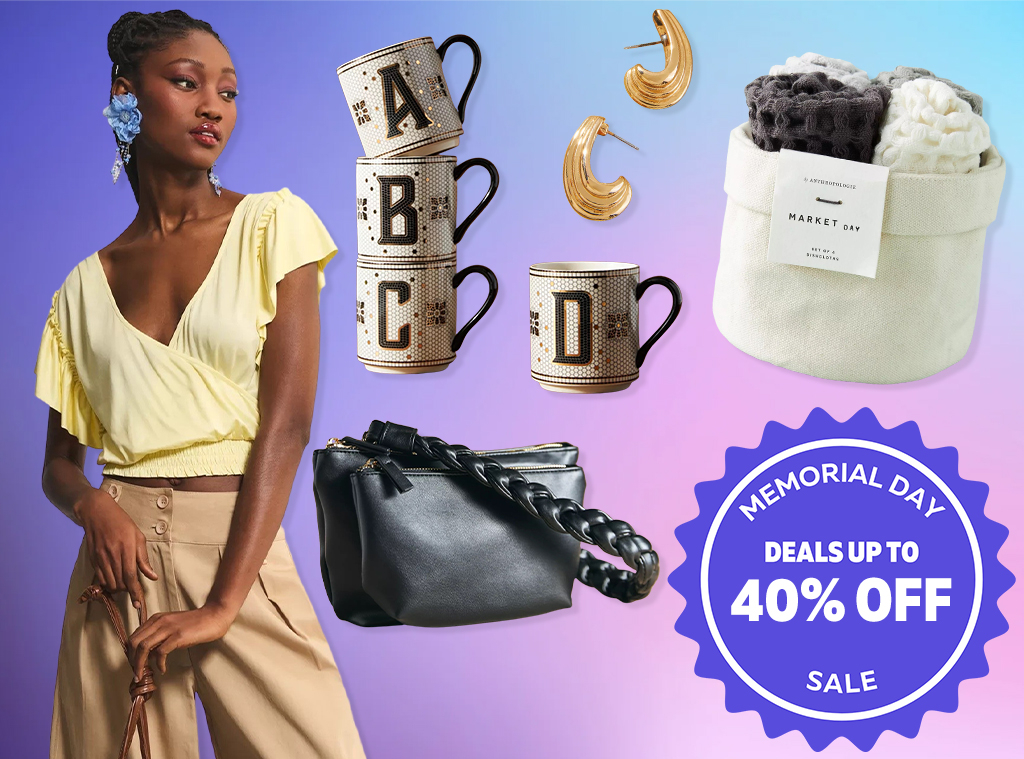 Anthropologie Memorial Day Sale: 40% Off Trendy Home Decor & Clothes