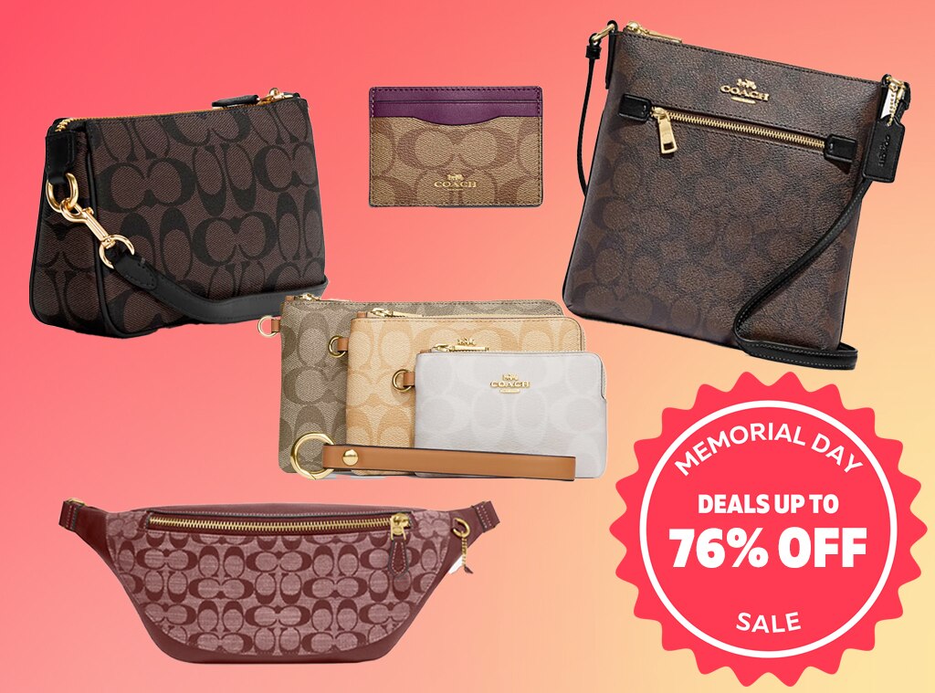 Coach handbag wallet hot sale