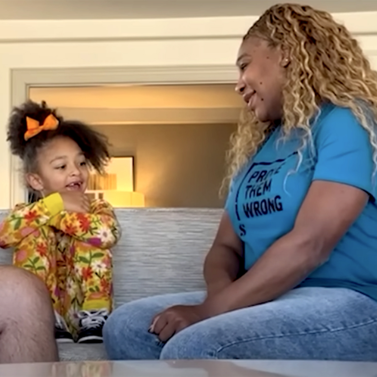 Watch Serena Williams tell her daughter she is pregnant with 2nd child -  ABC News
