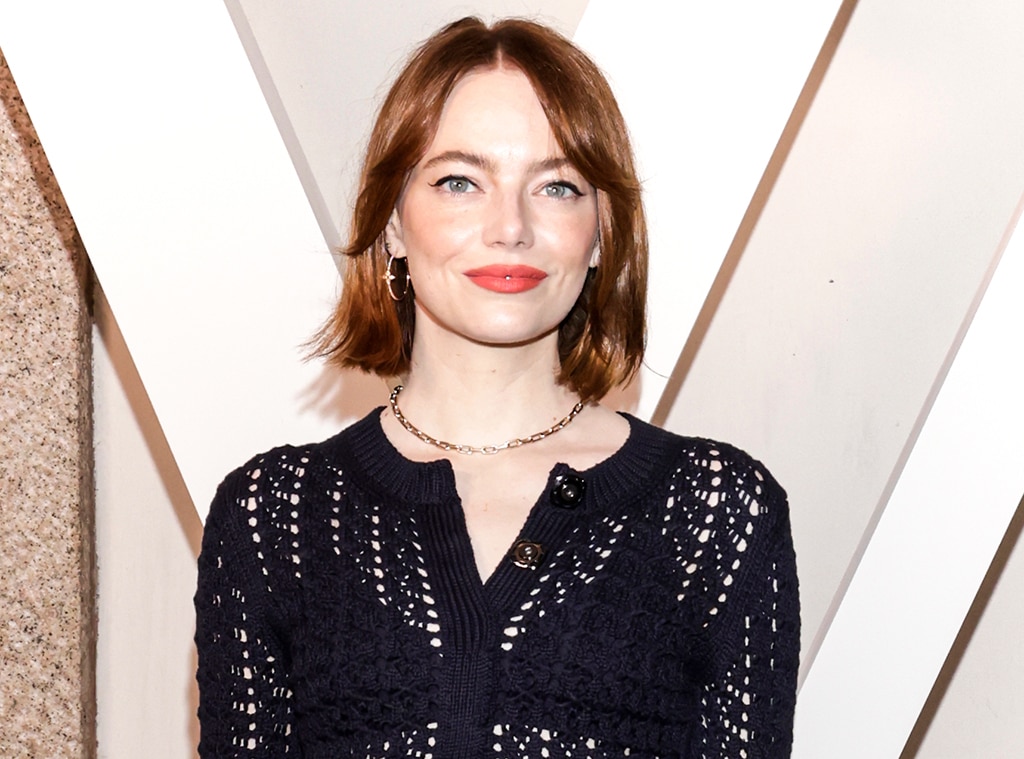 Emma Stone fanpage on Instagram New  Emma attends to Louis  Vuittons Fall 2023 Paris Fashion Week Show today  Its real Emily in  Paris How gorgeous she is 