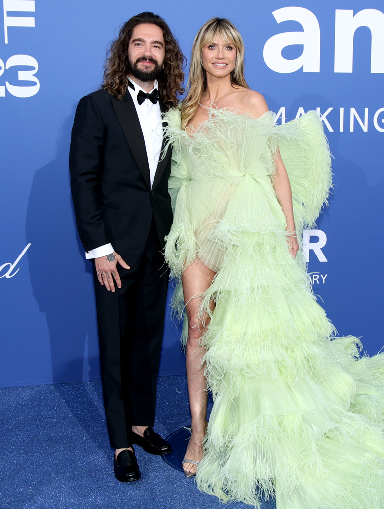 Heidi Klum, Tom Kaulitz, 2023 amfAR Gala, Cannes