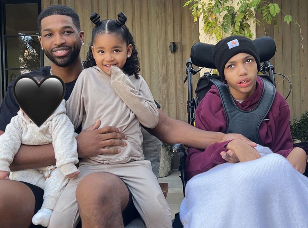 Khloe Kardashian and Tristan Thompson's baby boy, Instagram