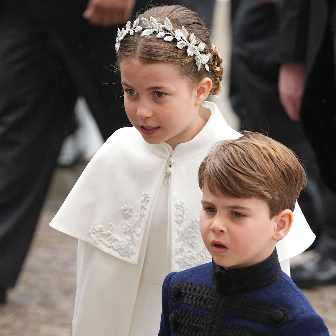 Photos from Prince George, Prince Louis and Princess Charlotte at King ...