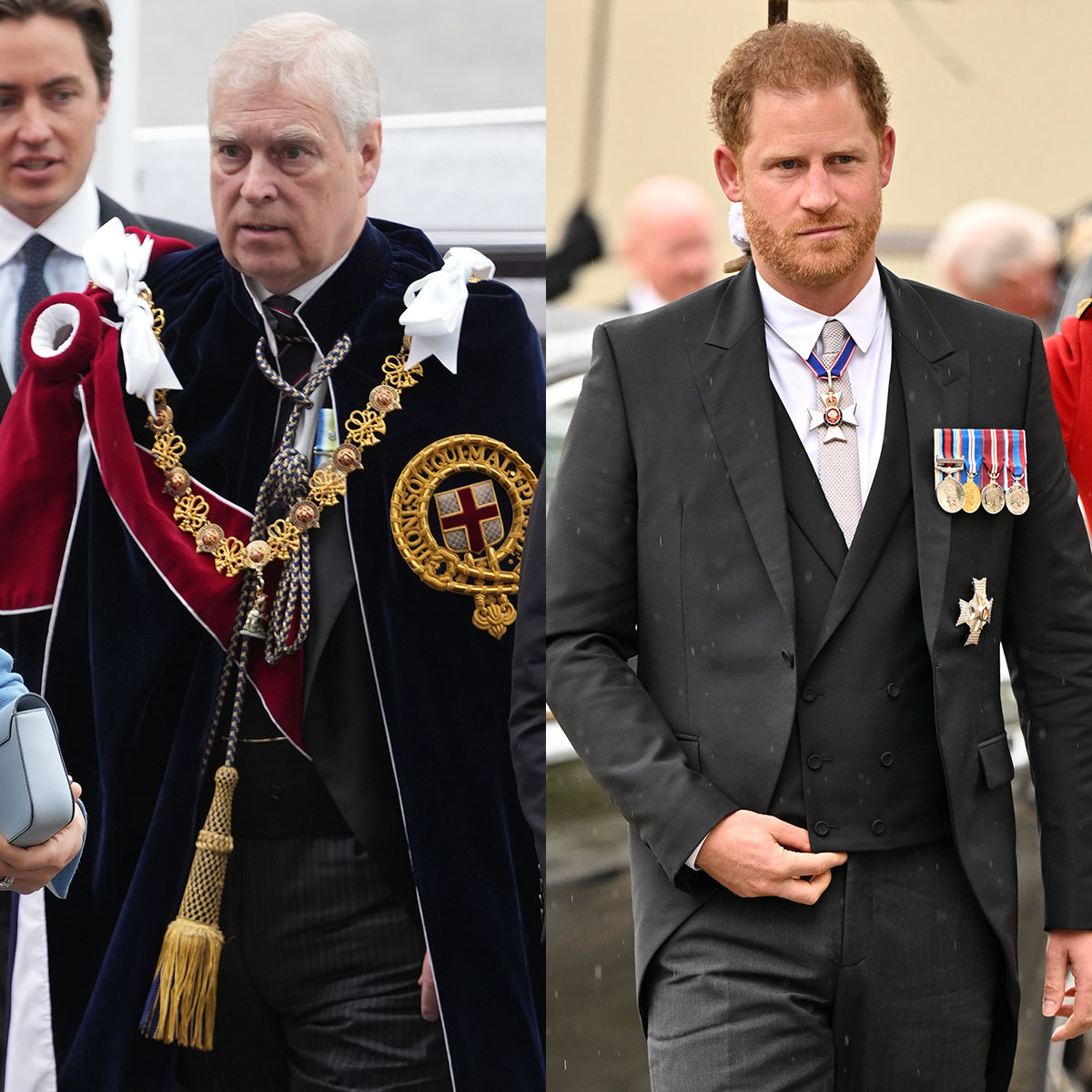 Prince Andrew Wears Royal Regalia to King Charles III's Coronation ...
