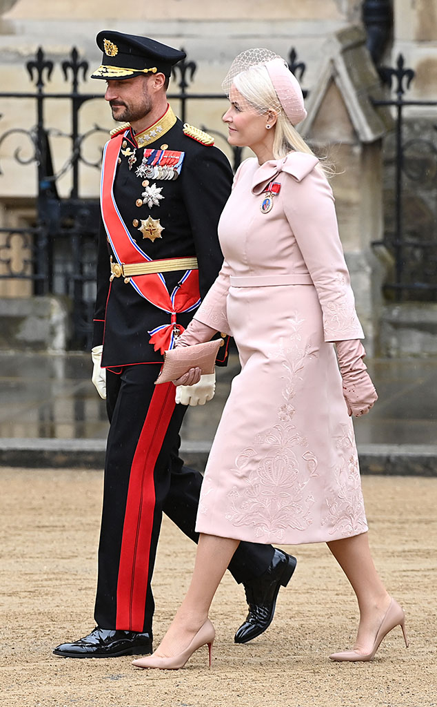 Crown Prince Haakon of Norway, Crown Princess Mette-Maritof of Norway, King Charles III Coronation, Guests