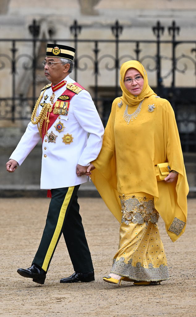 Yang di-Pertuan Agong Shah of Malaysia, Raja Permaisuri Agong of Malaysia, King Charles III Coronation, Guests 