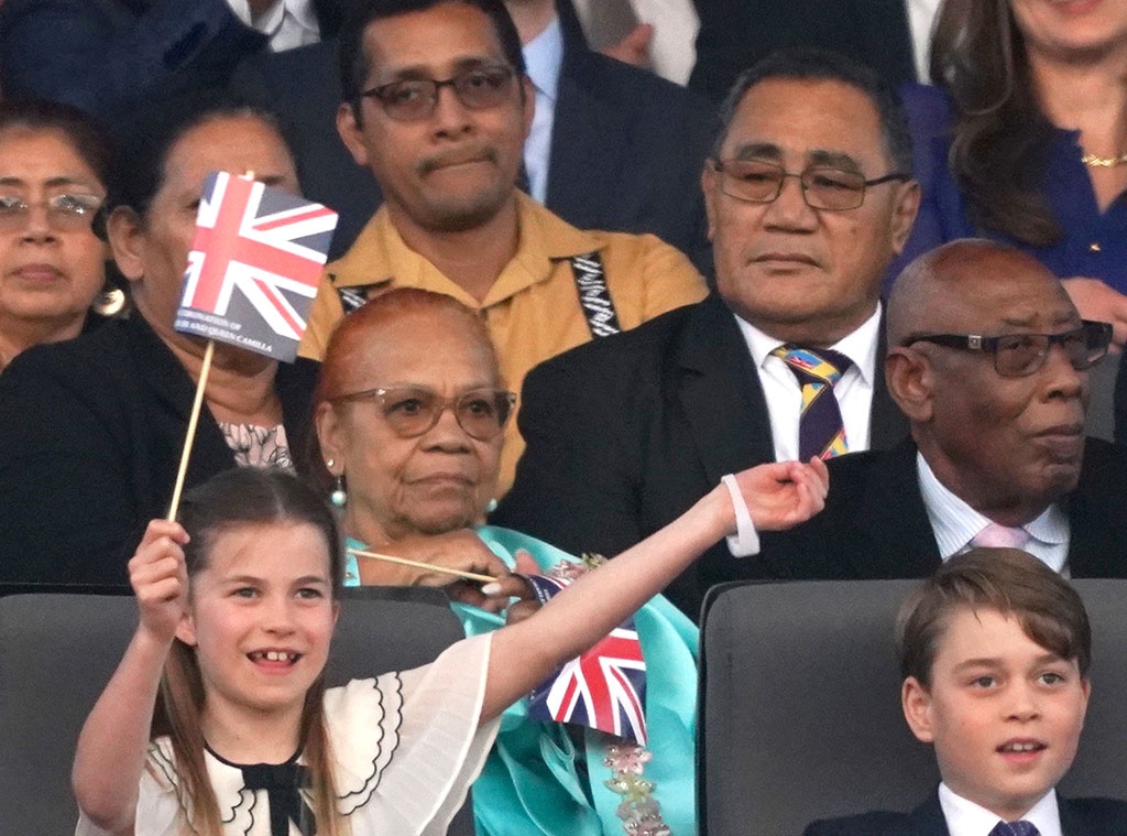 Princess Charlotte and Prince George Join Family at Coronation Concert