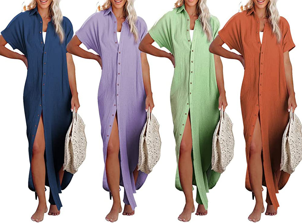 This Flattering  Swim Coverup Has 3,300+ 5-Star Reviews
