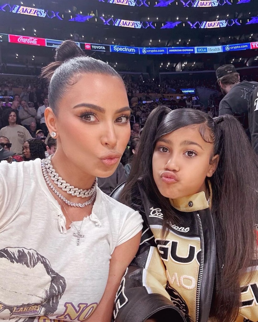 North West regala a mamá Kim Kardashian un collar de diamantes para su cumpleaños