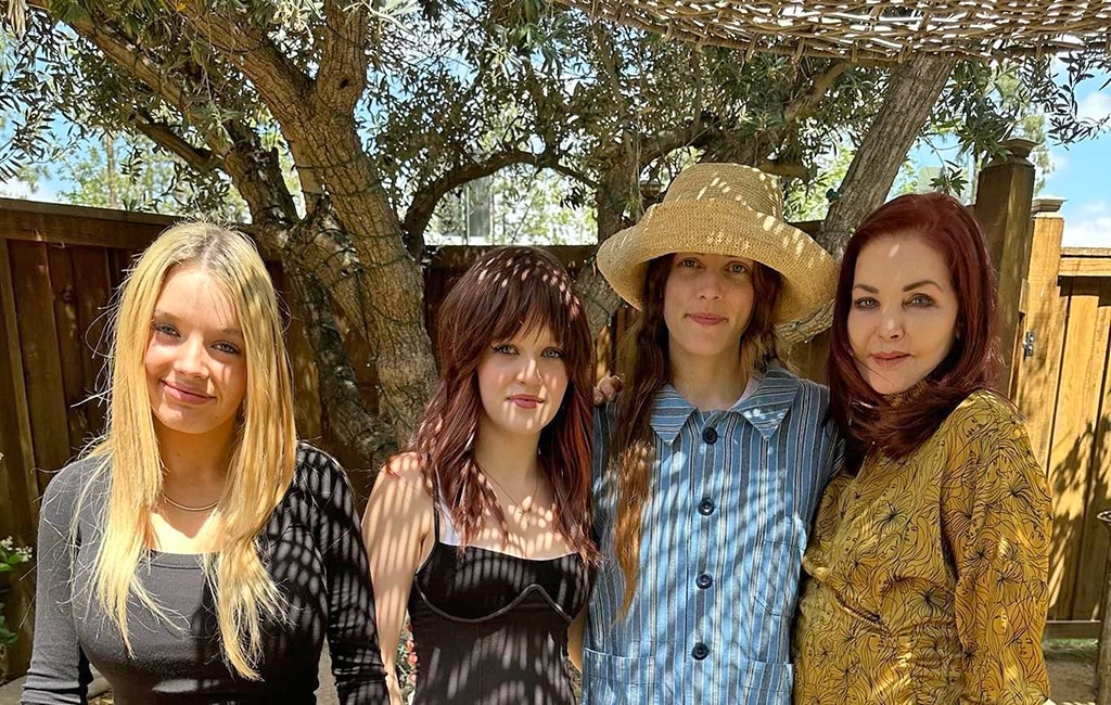 Priscilla Presley, Riley Keough, Finley, Harper Lockwood, Instagram