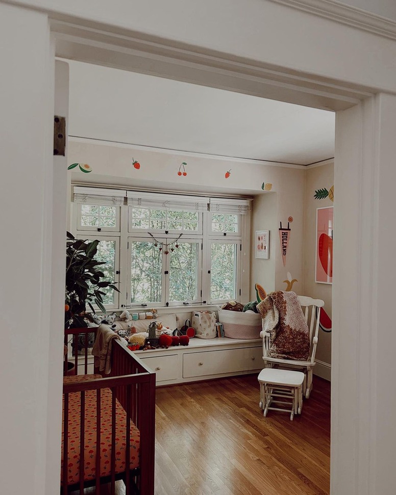 Ireland Baldwin, Nursery