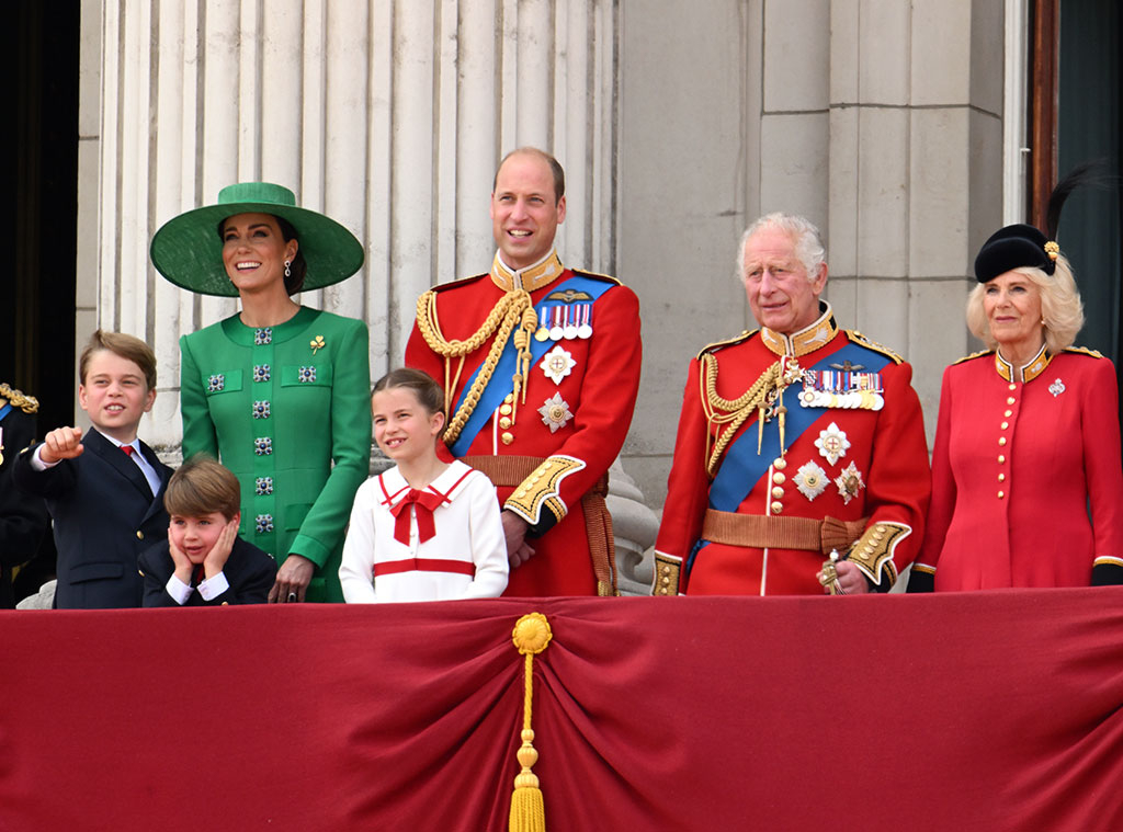 Prince William and the Wales Kids Coordinate in Sweet Father's Day